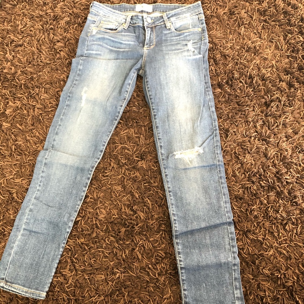 Paige peg skinny size 28 jeans Euc